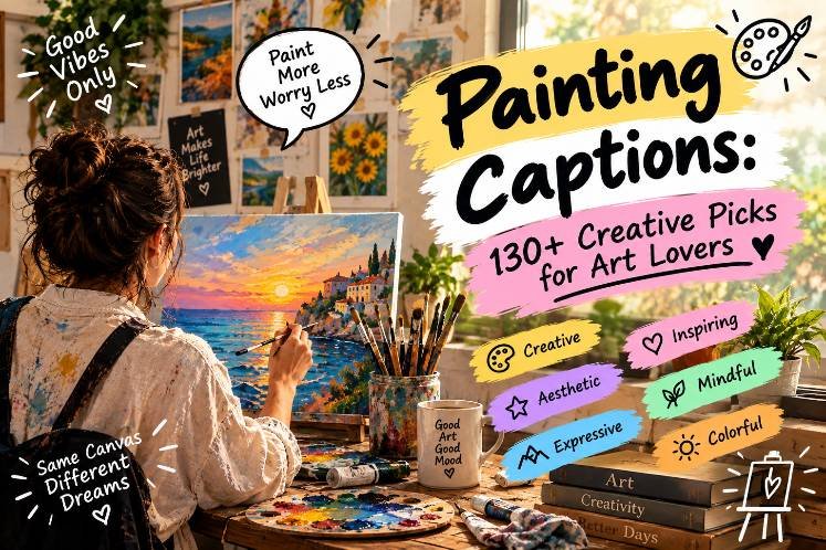 Painting Captions for Your Art, Paint Nights, and Gallery Visits