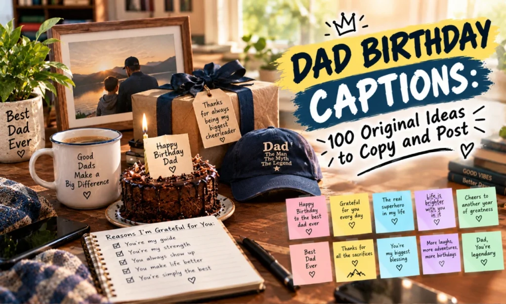 dad birthday captions