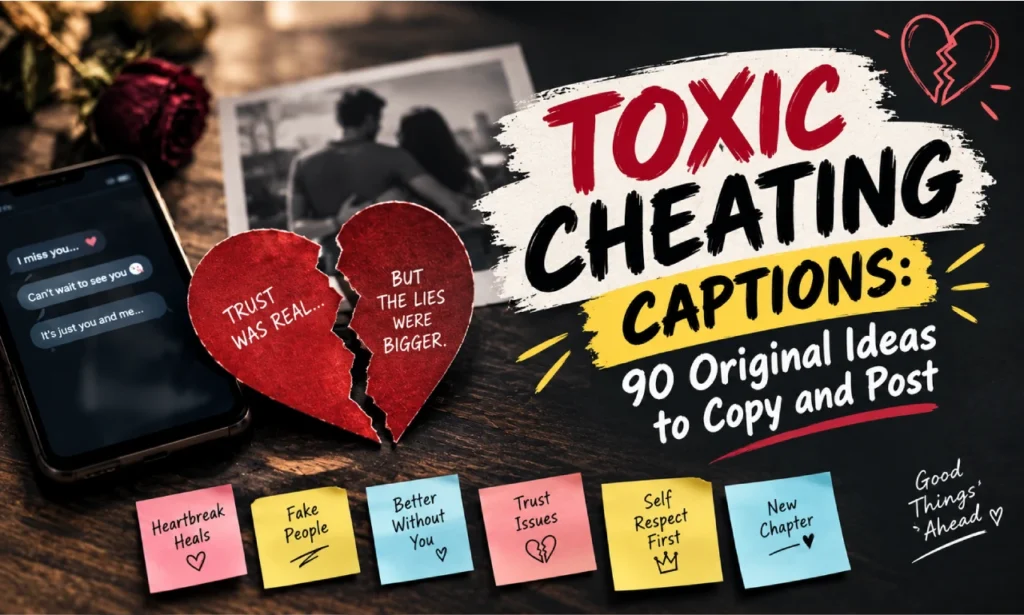 toxic cheating captions