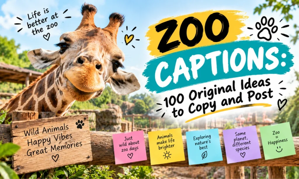 zoo captions